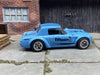 Custom Hot Wheels Fairlady 2000 In Blue and Black With Chrome Deep Dish 5 Spoke Wheels With Rubber Tires