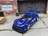 Custom Hot Wheels Mercedes AMG GT3 Race Car In Blue With Chrome Race Wheels With Yokohama Rubber Tires