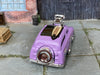 Custom Hot Wheels - Tuned Surf 'N Turf Surf Wagon - Purple - Chrome American Racing Wheels - Rubber Tires
