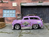 Custom Hot Wheels - Tuned Surf 'N Turf Surf Wagon - Purple - Chrome American Racing Wheels - Rubber Tires