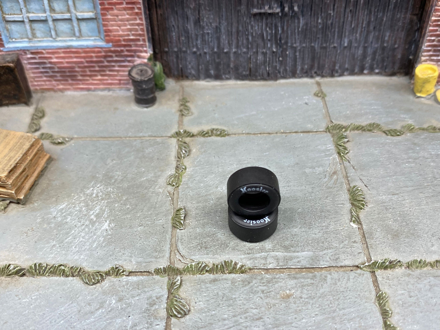 Custom Hot Wheels Wheels and Matchbox Rubber Tires - Race Tires Hoosier Rubber Tire Drag Slicks 12mm