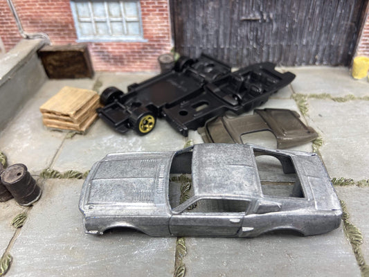DIY Hot Wheels Car Kit - 1968 Ford Mustang Shelby GT 500 - Build Your Own Custom Hot Wheels!