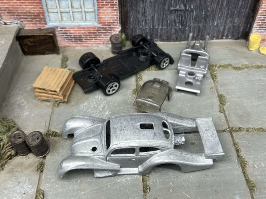 DIY Hot Wheels Car Kit - Volkswagen VW Beetle Kafer Racer - Build Your Own Custom Hot Wheels!
