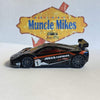 HOT WHEELS 1/64 HW THEN AND NOW 7/10 BLACK MCLAREN F1 GTR LOOSE