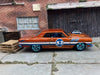 Loose Hot Wheels - 1964 Chevy Chevelle SS - Orange White and Blue #53