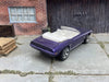 Loose Hot Wheels 1969 Chevy Camaro Convertible In Purple and White