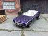 Loose Hot Wheels 1969 Chevy Camaro Convertible In Purple and White