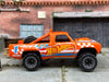 Loose Hot Wheels - 1987 Dodge D100 Baja Race Truck - Hot Wheels Orange