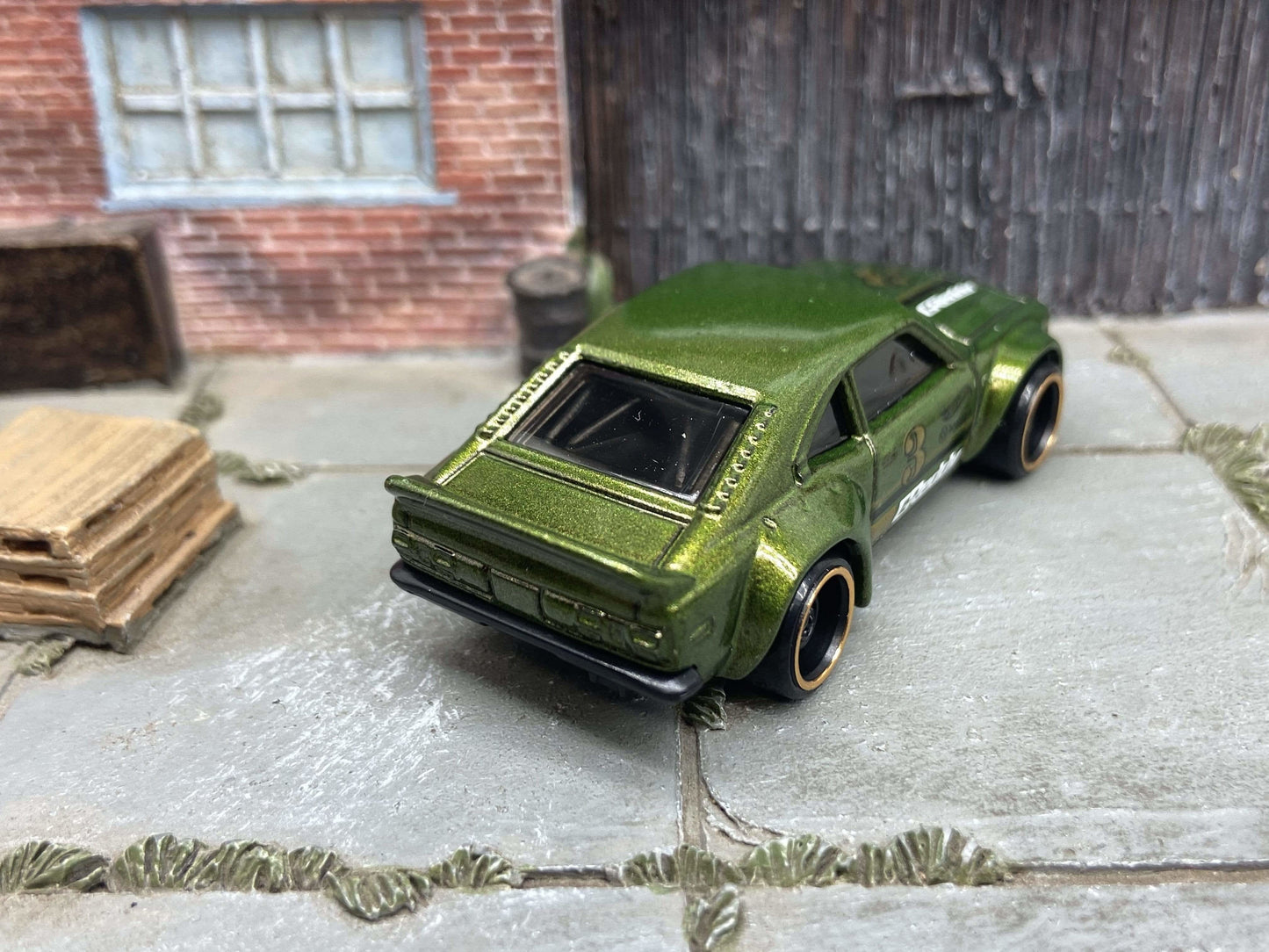 Loose Hot Wheels - Mazda RX-3 - Green