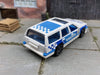 Loose Hot Wheels - Volvo 850 Estate - White and Blue