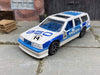 Loose Hot Wheels - Volvo 850 Estate - White and Blue