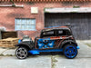 Loose Hot Wheels - 1932 Ford Vicky - Black and Blue Reyedclops Livery