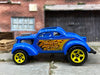Loose Hot Wheels - 1937 Ford Pass'n Gasser Drag Car - Blue and Orange Reyna & Cook Livery