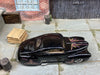 Loose Hot Wheels - 1941 Ford Coupe Tail Dragger - Black with Purple and Gold