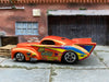 Loose Hot Wheels - 1941 Willys Coup Drag Car - Wild Willy Orange and Yellow