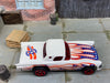 Loose Hot Wheels - 1957 Thunder Bird 57 T-Bird - Stars and Stripes Red, White and Blue Flames