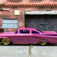 Loose Hot Wheels 1959 Chevy Impala Dressed in Pink