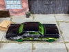 Loose Hot Wheels - 1965 Ford Galaxy 500 - Black and Green with Flames