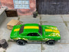 Loose Hot Wheels 1968 Chevy Camaro COPO In Green and Yellow with Flames