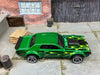 Loose Hot Wheels - 1968 Mercury Cougar - Green with Flames