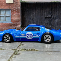 Loose Hot Wheels - 1970 Pontiac Firebird - Blue