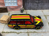 Loose Hot Wheels - 1971 Datsun 510 Wagon - Black, Red and Yellow MOMO