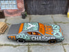 Loose Hot Wheels - 1971 Dodge Charger - Gray Blue and Orange