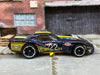 Loose Hot Wheels 1976 Chevy Corvette Greenwood Dressed in Dark Blue and Gold 22