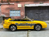 Loose Hot Wheels 1996 Ford Mustang GT Convertible Dressed in Yellow Butterfinger Livery