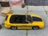 Loose Hot Wheels - 1996 Ford Mustang GT Convertible - Yellow Butterfinger Livery