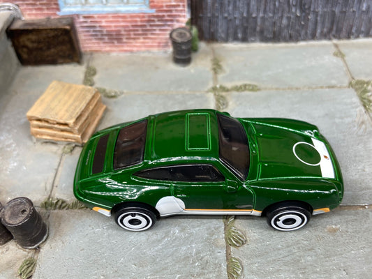 Loose Hot Wheels - 1996 Porsche Carrera - Green and White