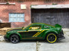 Loose Hot Wheels - 2005 Ford Mustang Race Car - Green, Black and Yellow