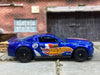 Loose Hot Wheels - 2010 Ford Mustang Shelby GT500 Super Snake - in Blue Hot Wheels Livery