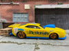 Loose Hot Wheels: 2010 Pro-Stock Chevy Camaro Drag Car - Yellow Pictionary Livery