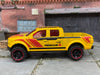 Loose Hot Wheels - 2015 Ford F150 4X4 Truck - Yellow Rescue 3 Livery