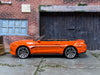 Loose Hot Wheels - 2015 Ford Mustang GT Convertible - Orange, black and White