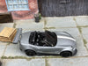 Loose Hot Wheels - 2015 Mazda MX-5 Miata - Satin Gray and White