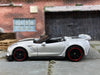 Loose Hot Wheels - 2019 Chevy Corvette ZR1 Convertible - White and Black