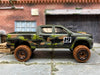 Loose Hot Wheels - 2019 Chevy Silverado Trail Boss LT - Green Camo
