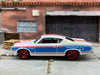 Loose Hot Wheels - AMC Rebel Machine - White, Blue and Red Goodyear Livery
