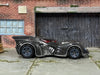 Loose Hot Wheels - Batman Batmobile Arkham Asylum - Gray
