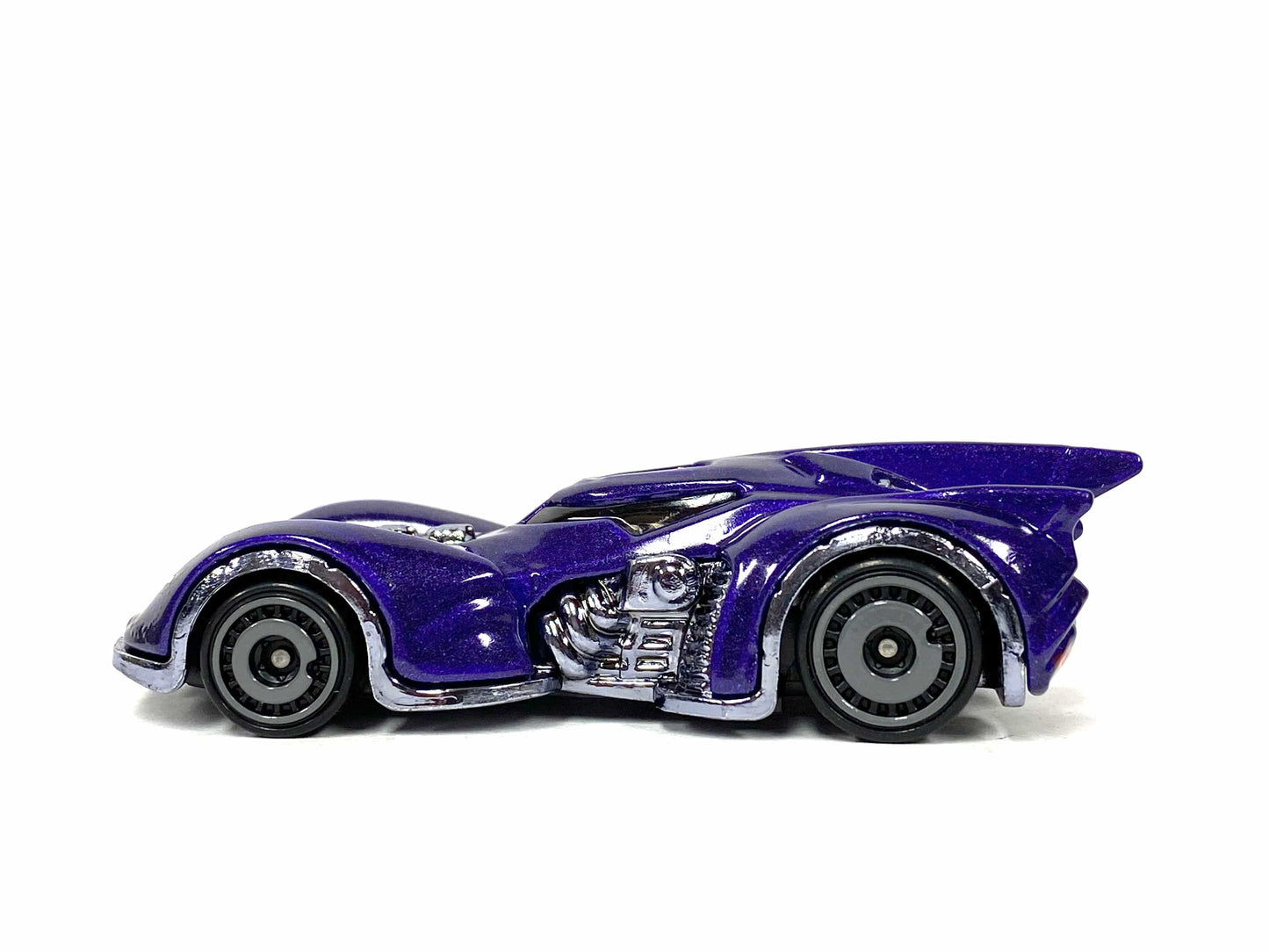 Loose Hot Wheels - Batman Batmobile Arkham Asylum - Purple