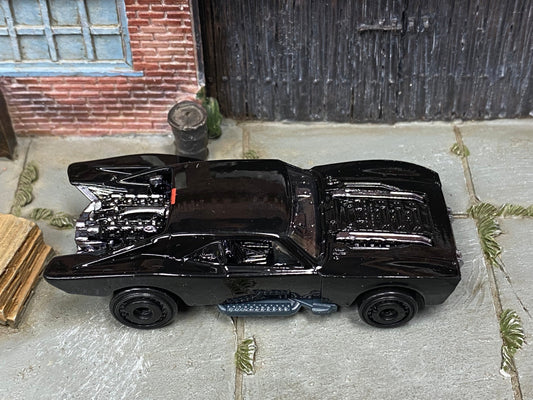 Loose Hot Wheels - Batman Batmobile Gotham Version - Gloss Black