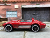 Loose Hot Wheels - Chevy Corvette Grand Sport Roadster - Red and White