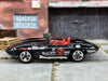 Loose Hot Wheels - Chevy Corvette Stingray - Black, White and Red