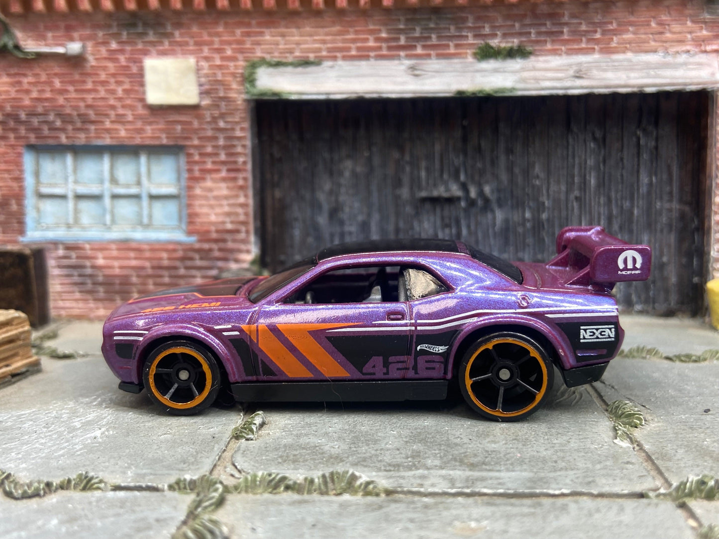 Loose Hot Wheels - Dodge Challenger Drift Car - Purple