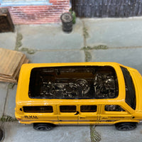 Loose Hot Wheels Dodge Van In Yellow