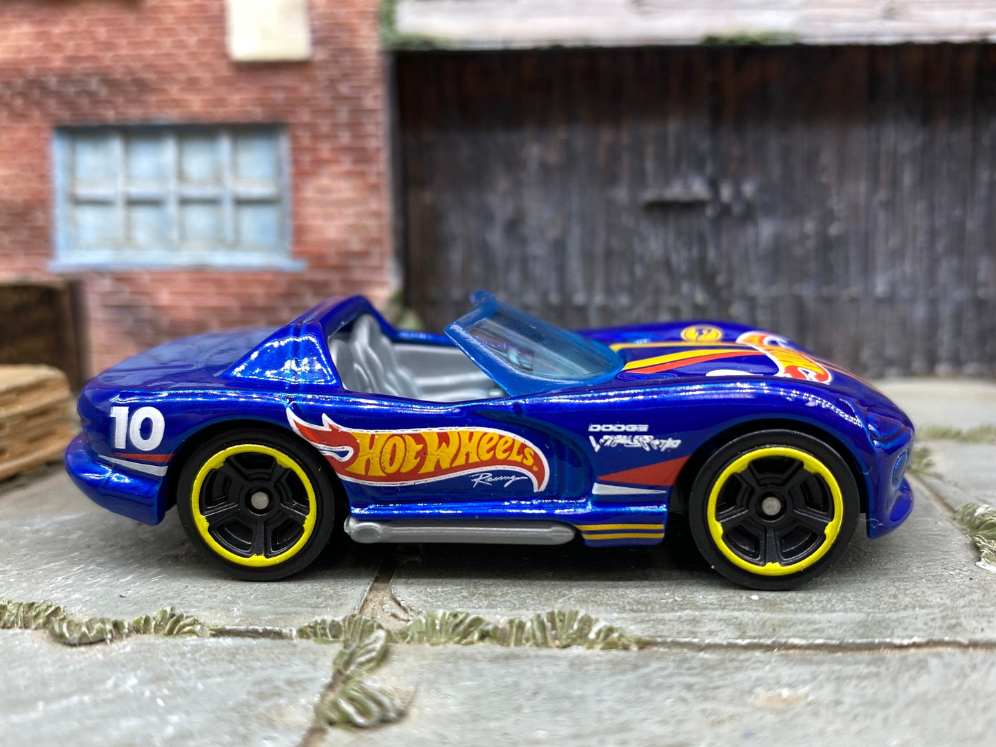 Loose Hot Wheels - Dodge Viper R/T 10 - Blue Hot Wheels 10