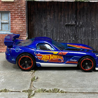 Loose Hot Wheels - Dodge Viper SRT10 ACR - Hot Wheels Blue, Black, Orange, Yellow and White