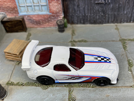 Loose Hot Wheels - Dodge Viper SRT10 ACR - White, Blue and Red Checkered